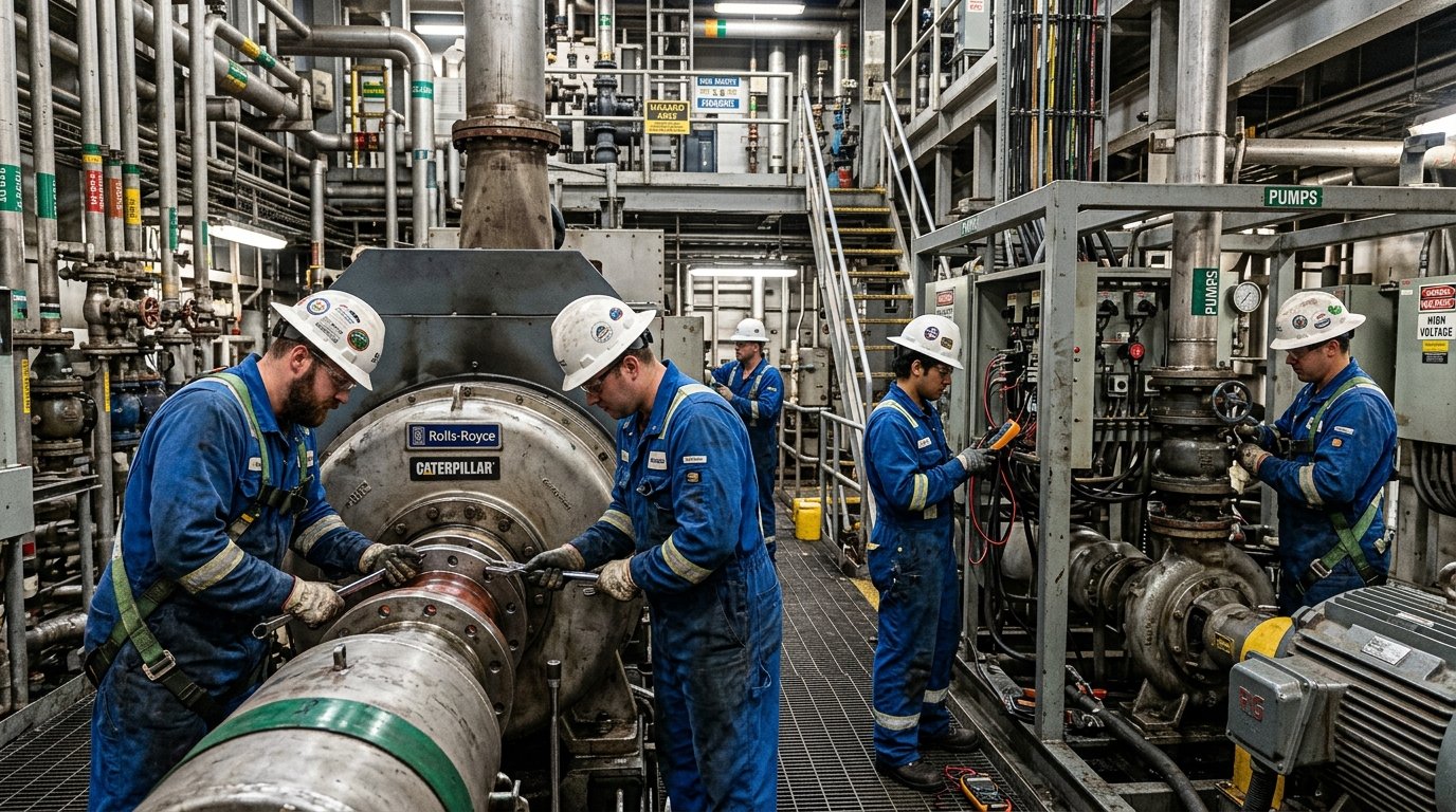Offshore Rig Mechanics and Electricians